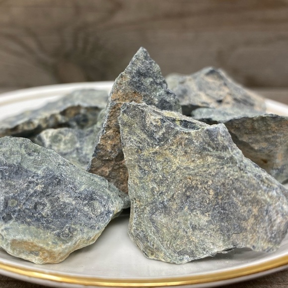 RAW Kambaba Jasper Chunks - Small x3 - Picture 1 of 5